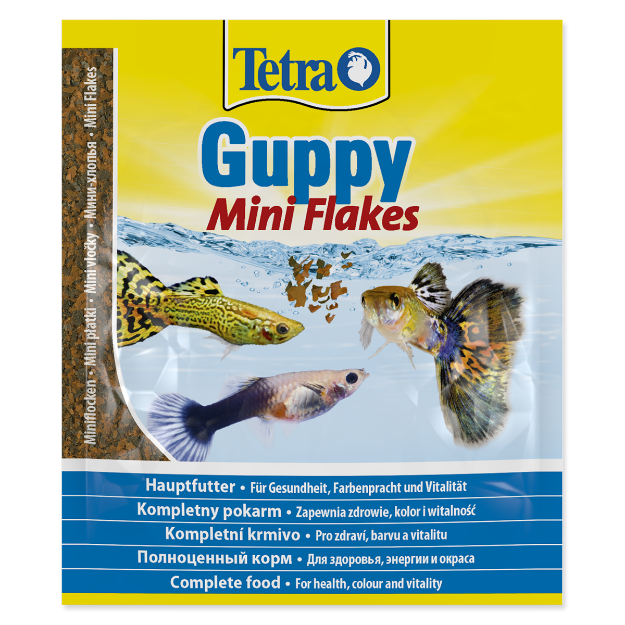 TETRA Guppy Mini Flakes sácek 12g