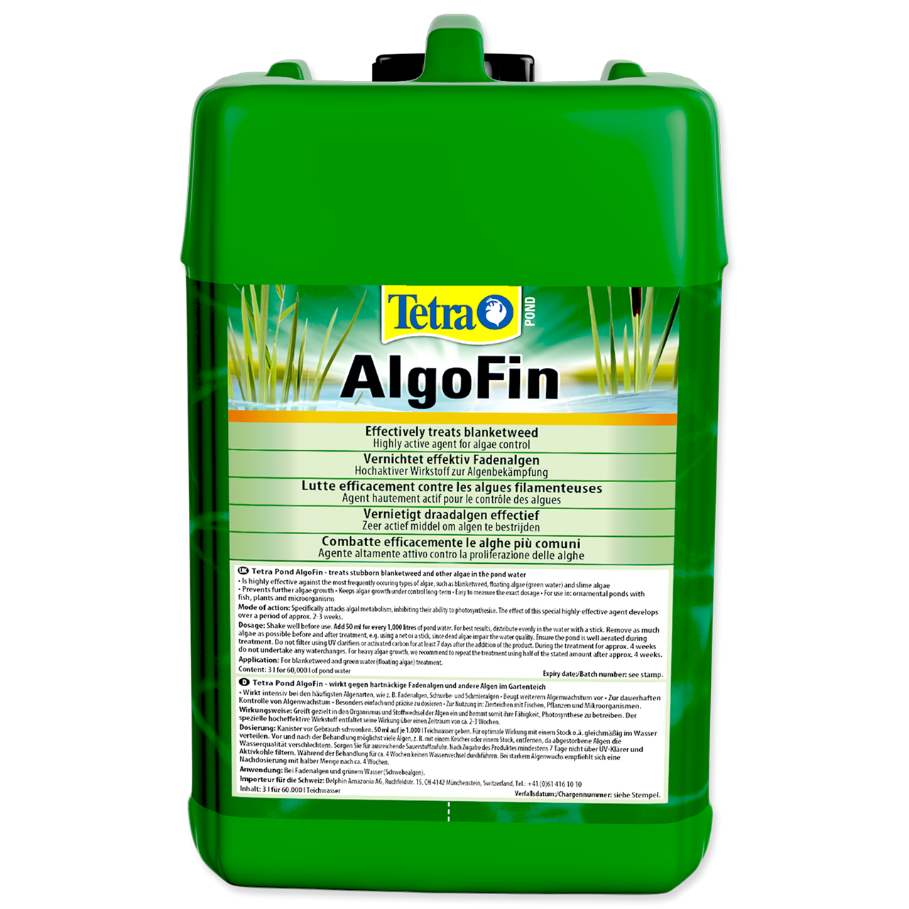 Tetra Czech. TETRA Pond AlgoFin 3l